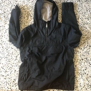 Club Monaco black windbreaker (M)